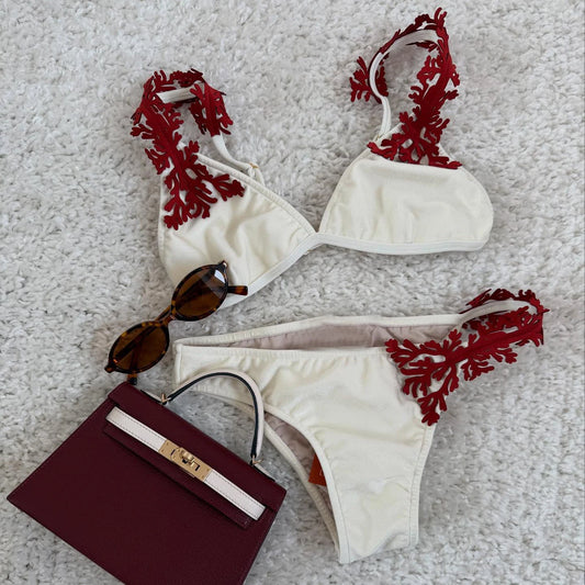 3Pcs Laser Cut Bikini Sexy Women Swimsuit Push Up Swimwear High Waisted Biquini Female Hollow Bathing Suit Bodysuit Beachwear