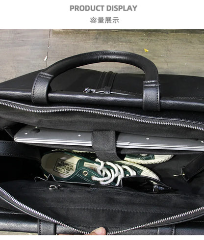 Luxury Travel Bag Men Handbag Large Capacity Luggage Bag Men's Top-Handle Bags Fashion Crossbody Bag Male Gym Fitness Handbags