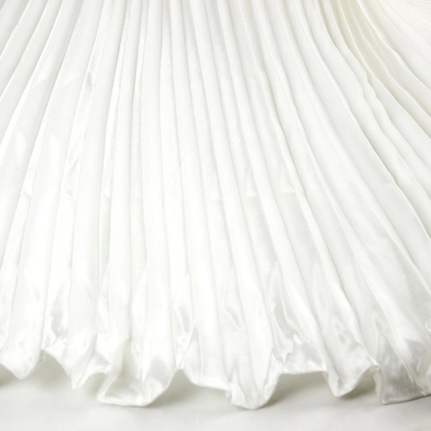 Women's Fashion Pleated Mermaid Long Skirt Korean Style Casual High Waist Satin Flowy Skirts Shiny 19 Colors 2024 Spring SK500
