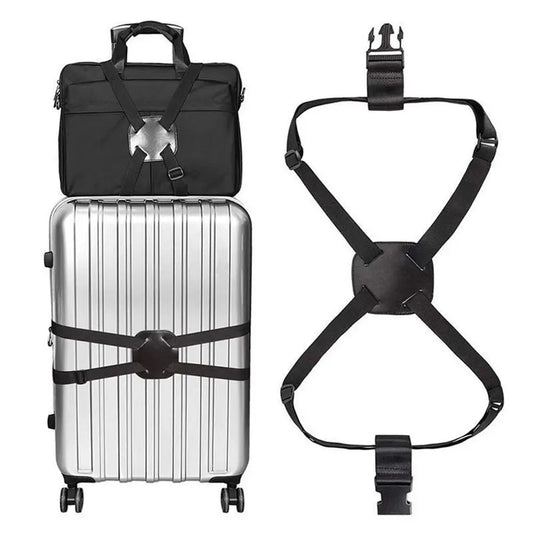 Anti-lost Binding Belt Cross Strap Travel Suitcase Accessories Packing Belt Luggage Buckle Strap Baggage Belts