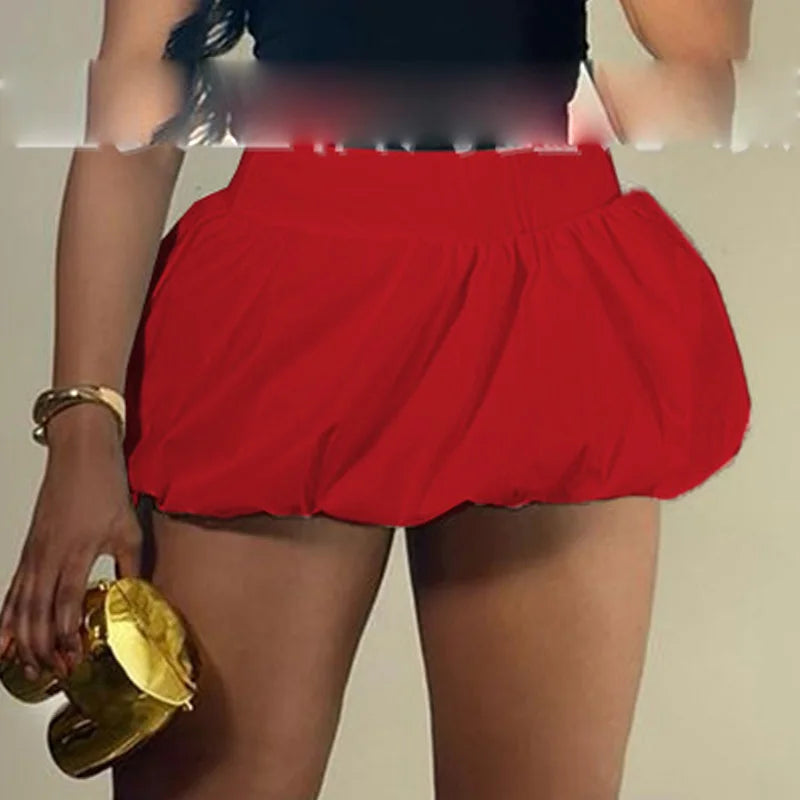 Weird Puss Ball Gown Skirts Women Y2K Hottie 2024 Summer Trend Midnight Waistband Miniskirts Birthday Streetwear Wild Bottoms