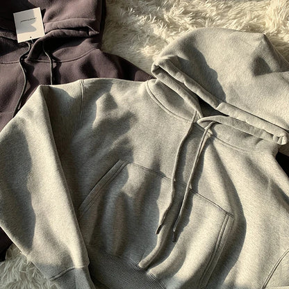 Casual New Fashion Hoodies Suit Women Winter Spring Solid Tracksuit Two Pieces Set Sports Pullover Sweatpants Sweatshirt Mujer