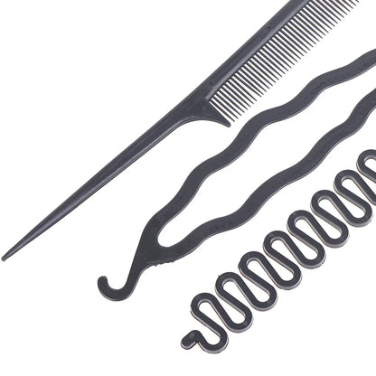 Magic Hair Styling Tools Set DIY Braiding Braider Accessories Hairpin Twist Bun Barrettes Clips For Women Hairdressing