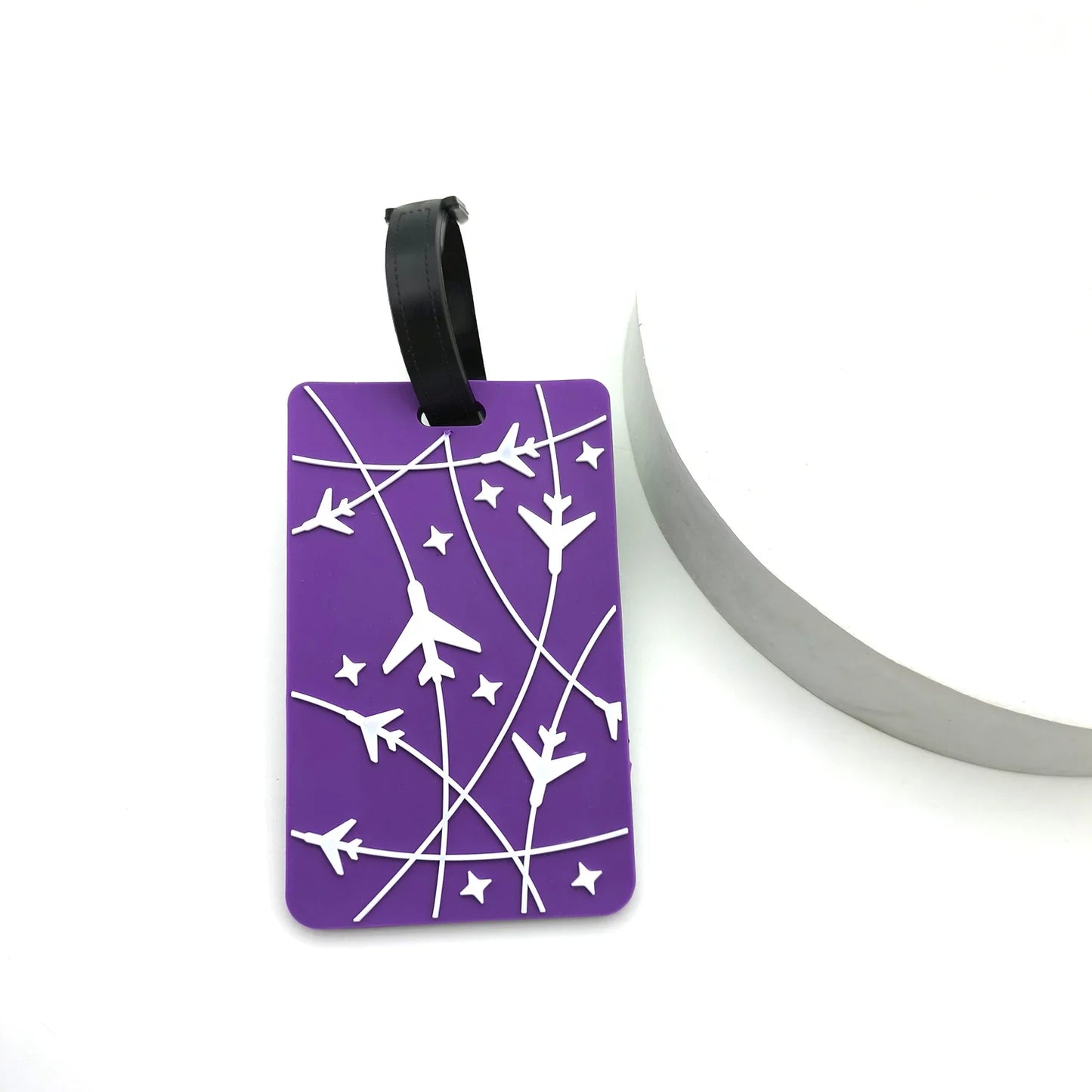 1PCS Travel Accessories Luggage Tag Creative  Suitcase Fashion Style Silicon Portable Travel Holder