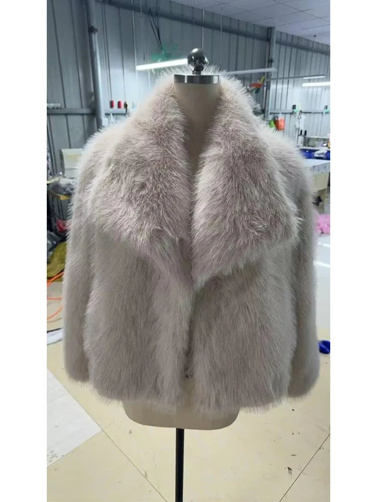 TWOTWINSTYLE Solid Temperament Jackets For Women Lapel Long Sleeve Patchwork Buttons Designer Coats Female Fashion Style Clothes