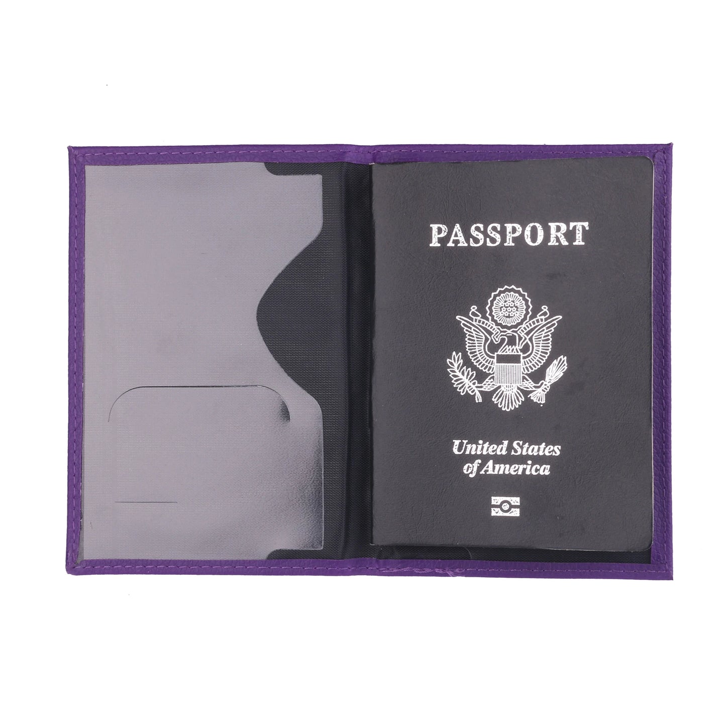 France Travel Passport Holder Case, Leather Fashion French Passport Cover Case Wallet for Men Women
