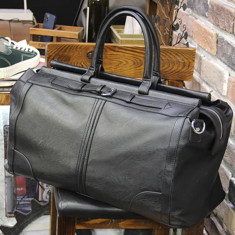 Luxury Travel Bag Men Handbag Large Capacity Luggage Bag Men's Top-Handle Bags Fashion Crossbody Bag Male Gym Fitness Handbags