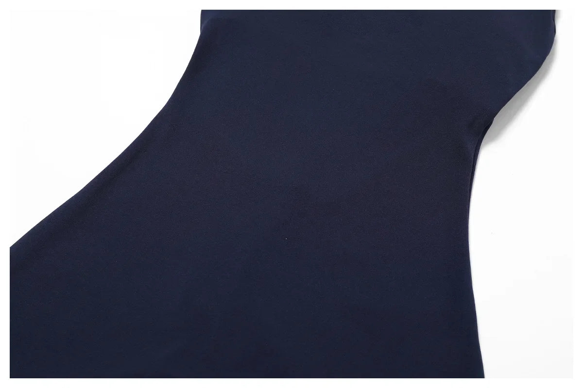 Custom LOGO women's clothing quick-drying nude sports onesie casual running fitness tight back yoga clothing
