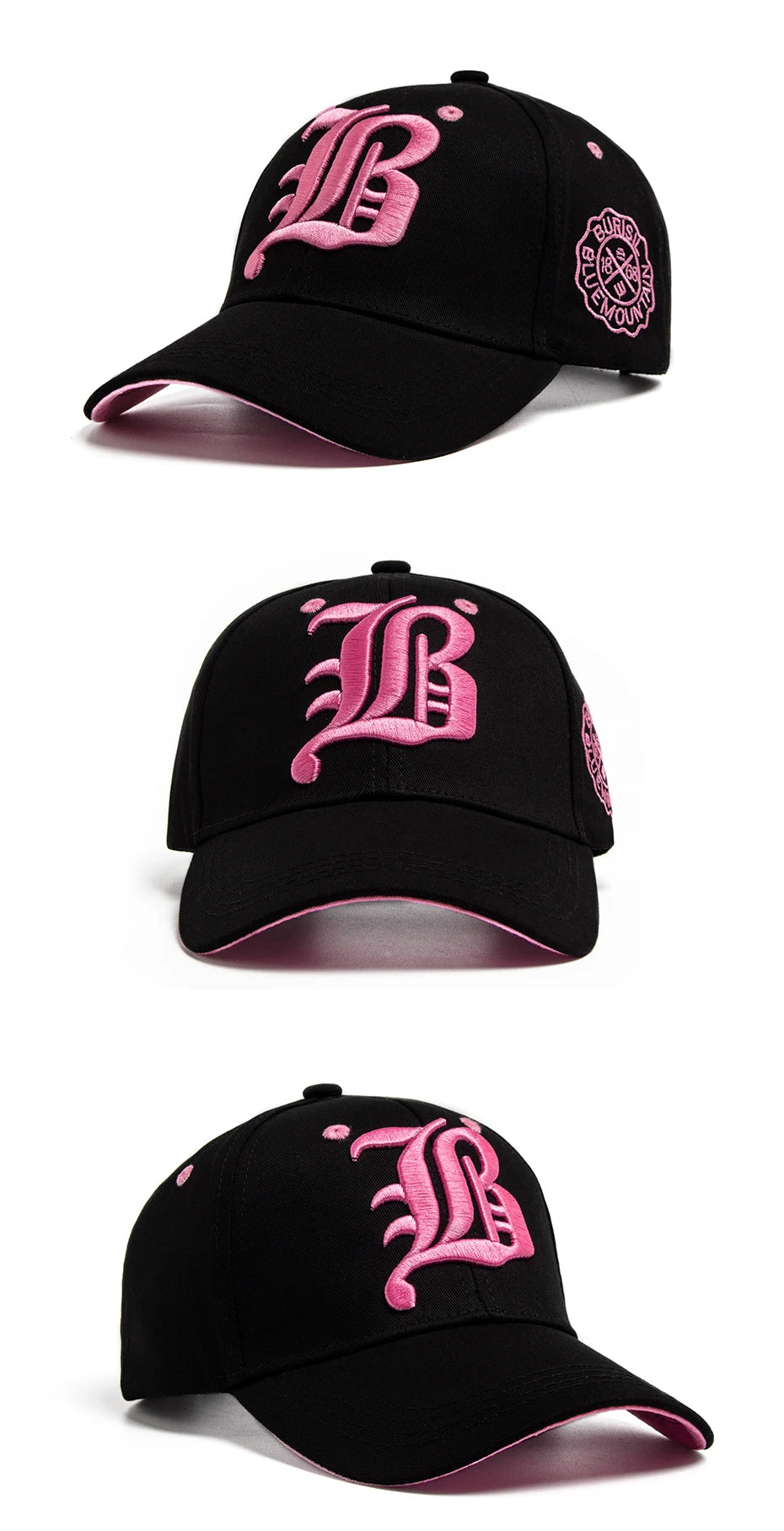 Summer Women Baseball Cap Cotton Fashion Letter Embroidery Sun Hat Casual Women's Visor Hats Outdoor Hip Hop Caps For Men Unisex